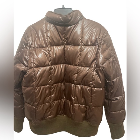 Old Navy Chocolate Brown Puffer Jacket Size XL HOST PICK!!!! - Picture 8 of 8